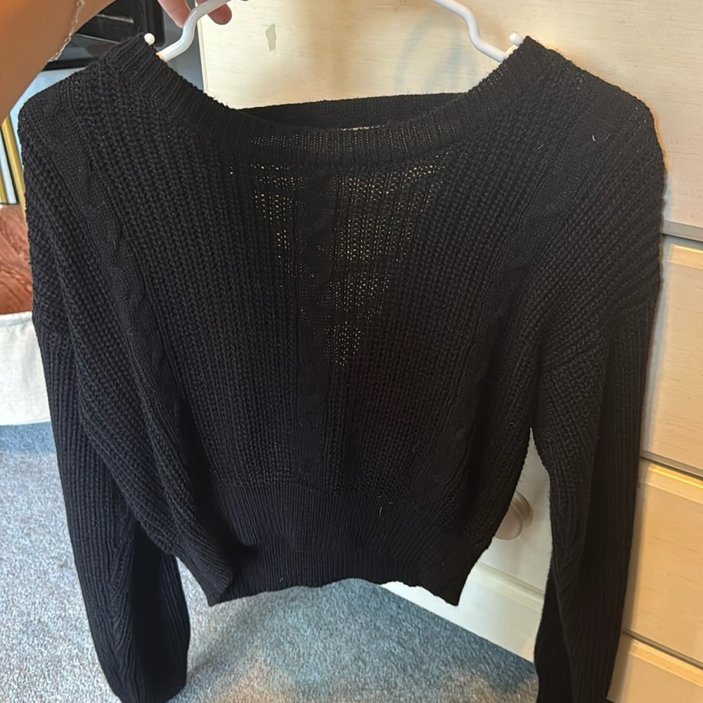 Black sweater